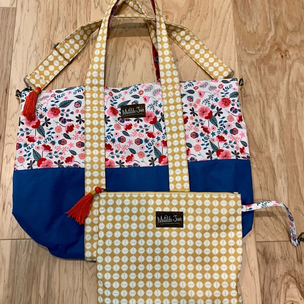 Matilda Jane overnight travel bag.